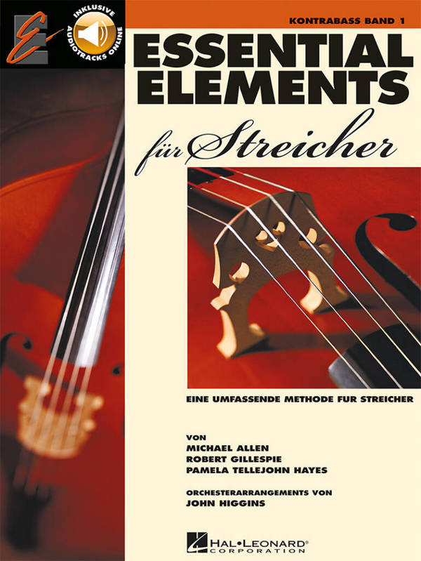 Essential Elements Band 1 (+Online-Audio)&nbsp;&nbsp;für Streicher&nbsp;&nbsp;Kontrabass