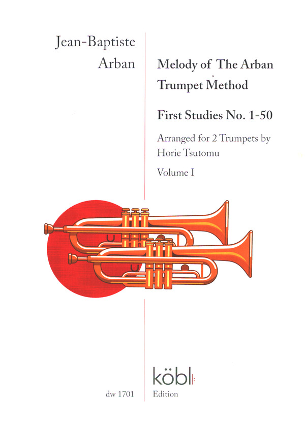  Trumpet Method Vol,1 - 1st Studies op.1-50  for 2 trumpets  score