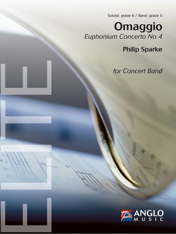 Omaggio  Concert Band/Harmonie and Euphonium Solo  Score