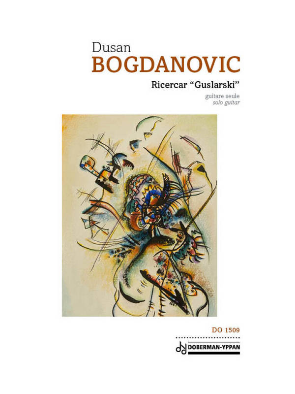 Ricercar 'Guslarski'&nbsp;&nbsp;pour guitare&nbsp;&nbsp; 