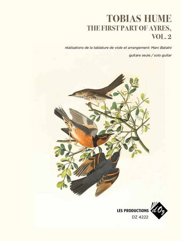 The First Part of Ayres vol. 2  pour guitare seule   