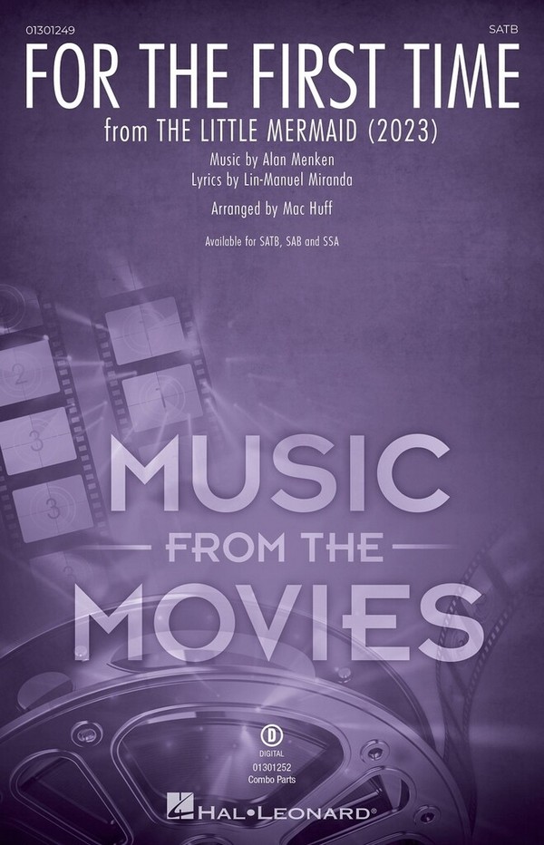 For the First Time  SATB  Choral Score