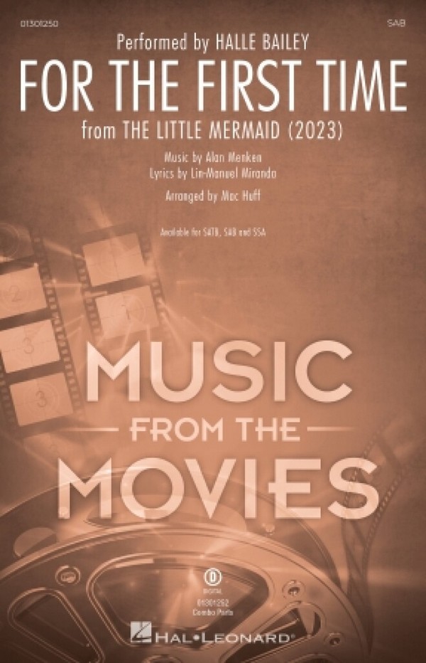 For the First Time  SAB  Choral Score