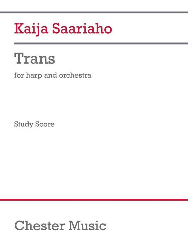 Trans&nbsp;&nbsp;Orchestra and Harp&nbsp;&nbsp;Studyscore
