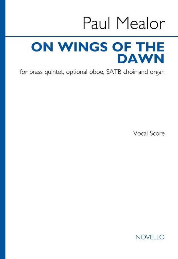 On Wings of the Dawn  SATB and Piano  Vocal Score