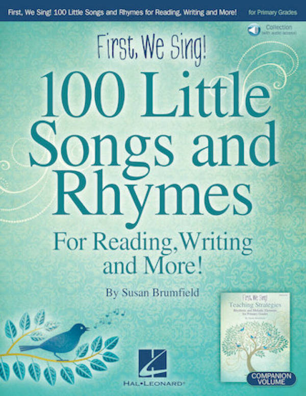 First, We Sing! 100 Little Songs And Rhymes&nbsp;&nbsp;Gesang&nbsp;&nbsp;Buch + Online-Audio