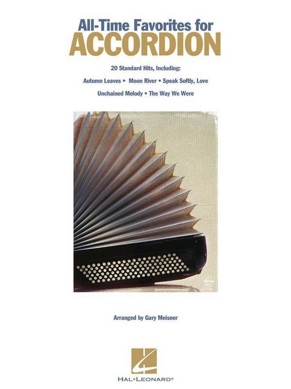 All-Time Favorites for Accordion&nbsp;&nbsp;Akkordeon&nbsp;&nbsp;Buch