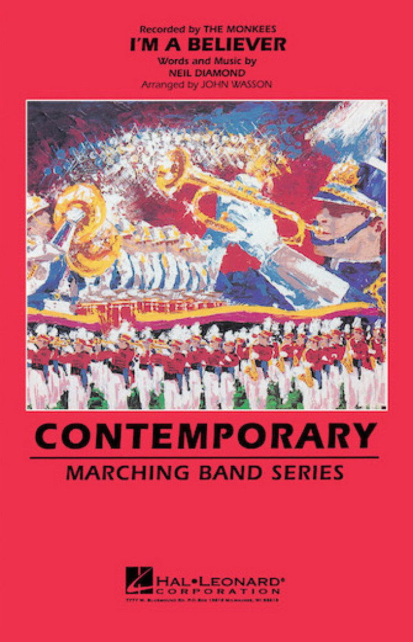 I'm A Believer Full Score  Marching Band  Partitur