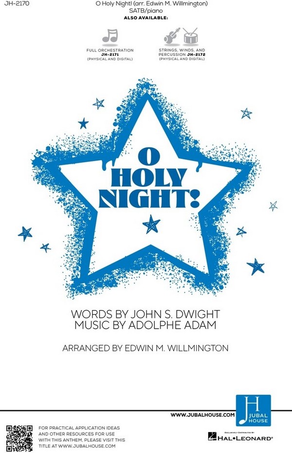 O Holy Night&nbsp;&nbsp;SATB&nbsp;&nbsp;Chorpartitur
