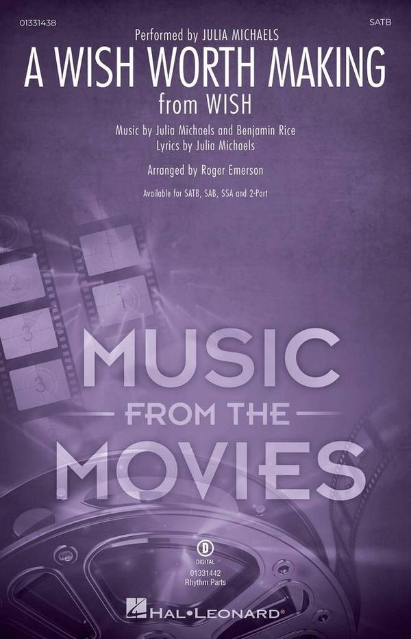 A Wish Worth Making&nbsp;&nbsp;SATB&nbsp;&nbsp;Chorpartitur