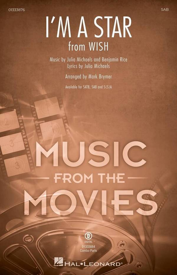 I'm a Star&nbsp;&nbsp;SAB&nbsp;&nbsp;Chorpartitur
