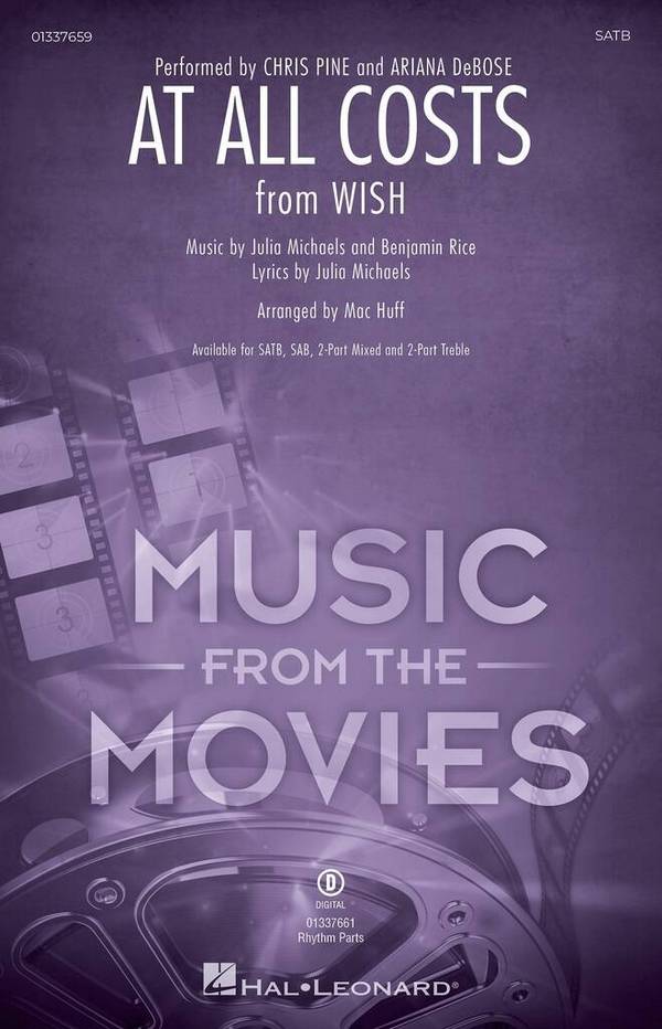 At All Costs&nbsp;&nbsp;SATB&nbsp;&nbsp;Chorpartitur