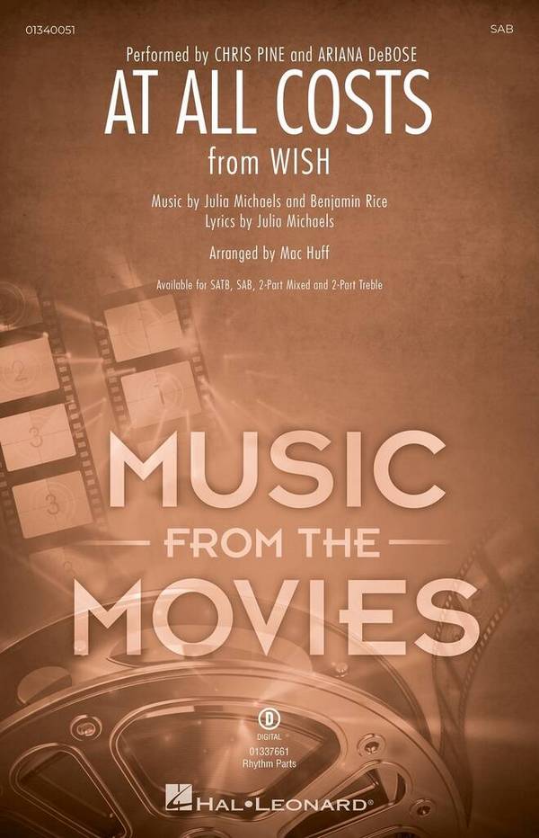 At All Costs&nbsp;&nbsp;SAB&nbsp;&nbsp;Chorpartitur