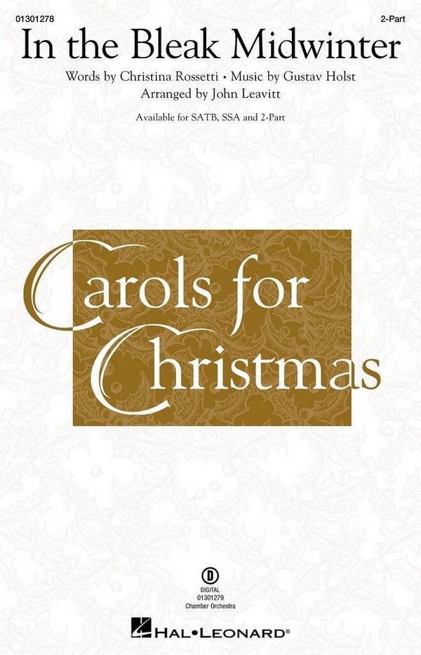 In the Bleak Midwinter&nbsp;&nbsp;2-Part Choir&nbsp;&nbsp;Chorpartitur