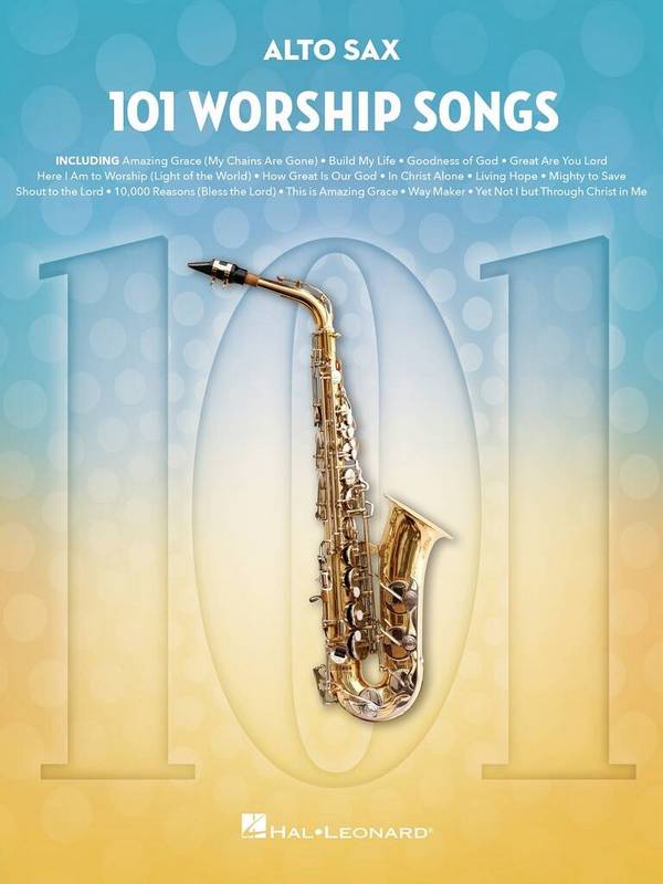 101 Worship Songs   for alto saxophone  