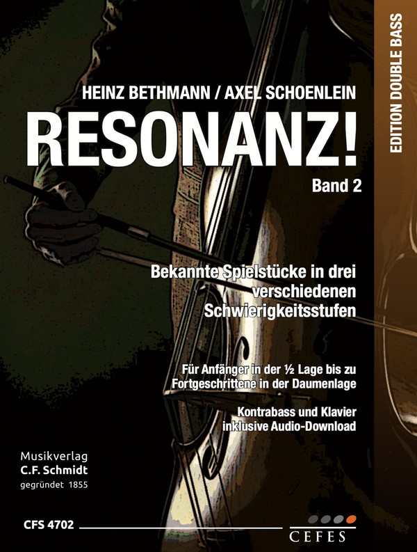 Resonanz! Band 2 (+Download)&nbsp;&nbsp;für Kontrabass und Klavier &nbsp;&nbsp;