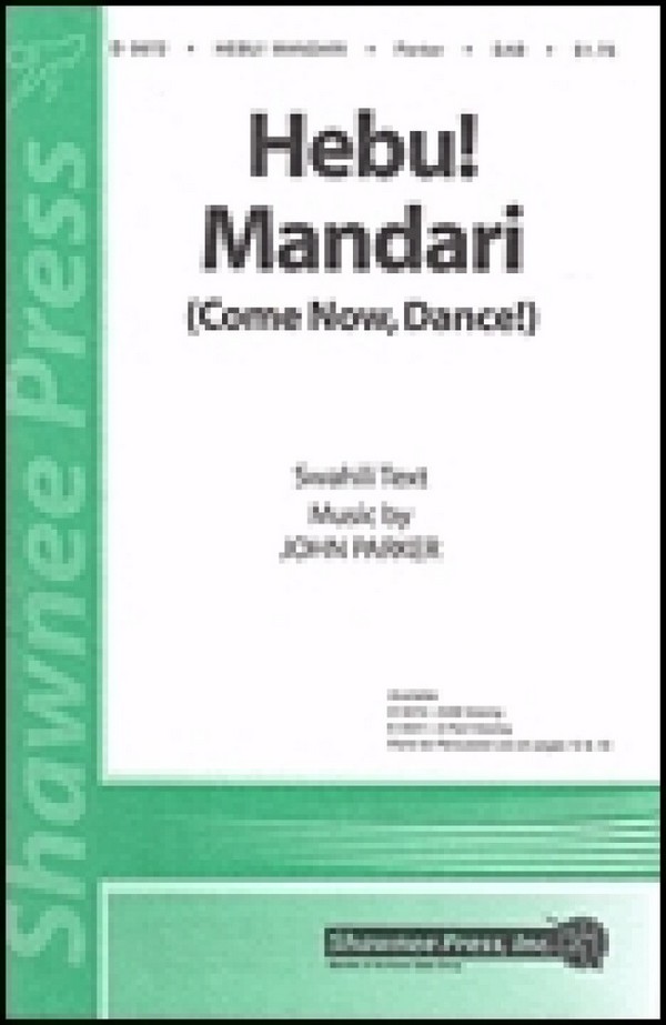 Hebu! Madari (Come Now, Dance!)  SAB  Chorpartitur