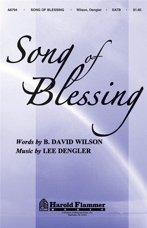 Song of Blessing  SATB  Chorpartitur