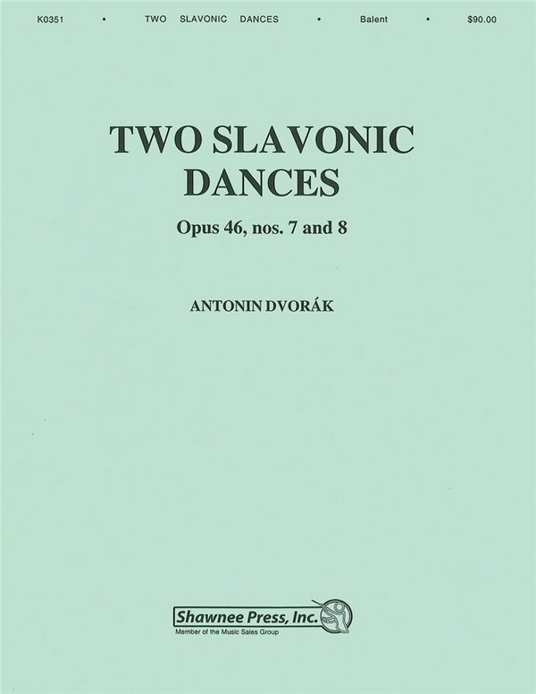 Two Slavonic Dances&nbsp;&nbsp;Concert Band&nbsp;&nbsp;Partitur + Stimmen