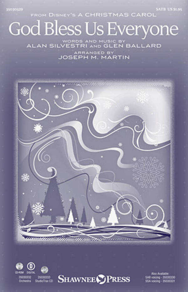 God Bless Us Everyone  SAB  Chorpartitur