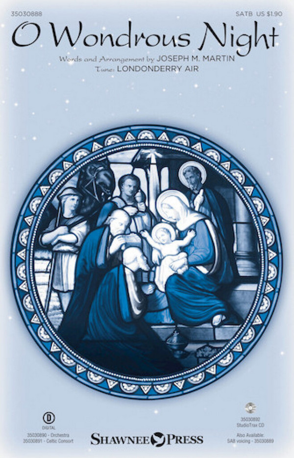 O Wondrous Night&nbsp;&nbsp;SATB&nbsp;&nbsp;Chorpartitur