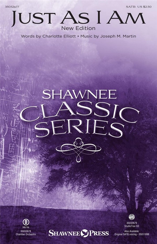 Just As I Am&nbsp;&nbsp;SATB&nbsp;&nbsp;Chorpartitur