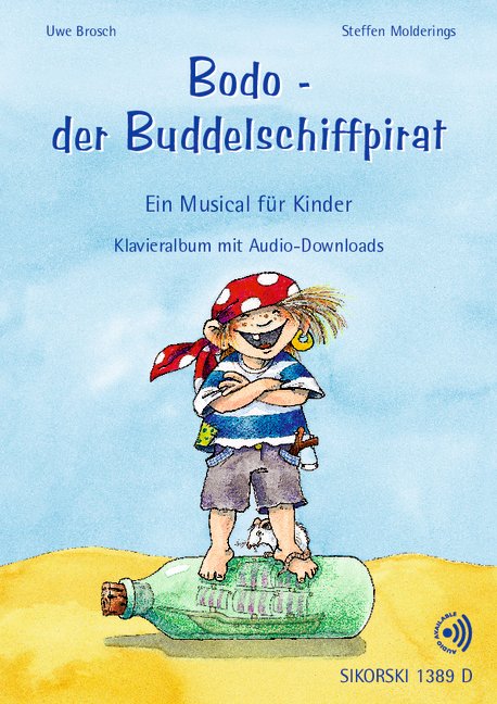 Bodo - der Buddelschiffpirat (+Online-Audio)     Klavieralbum