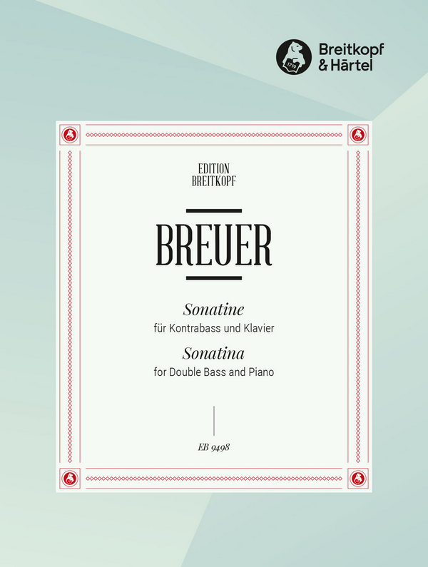 Sonatine für Kontrabass und Klavier&nbsp;&nbsp;&nbsp;&nbsp;