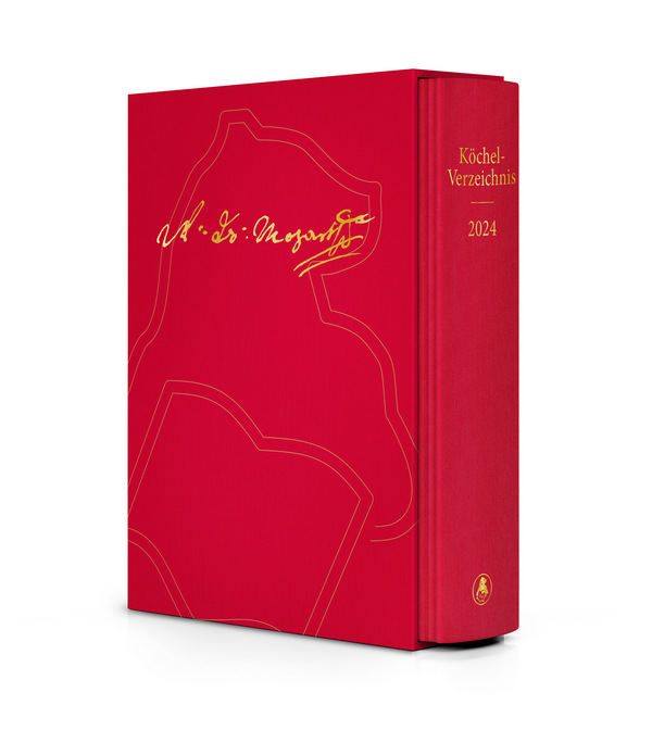 Köchel-Verzeichnis (KV)&nbsp;&nbsp;Thematisches Verzeichnis der musikalischen Werke von W. A. Mozart&nbsp;&nbsp;im Schuber