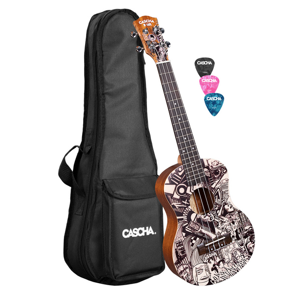 Tenor Ukulele Art Series Sketch    