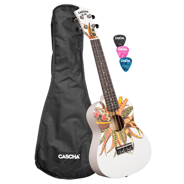 Concert Ukulele Linden Dreamcatcher (incl. Bag, 3 Picks)    