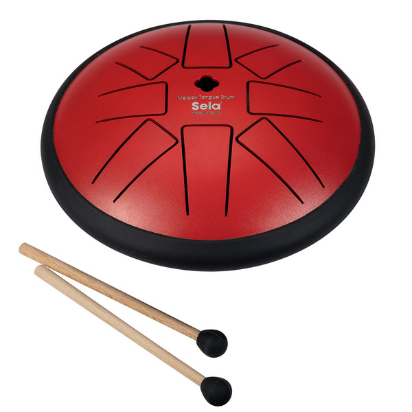 Melody Tongue Drum 6 F Min Red&nbsp;&nbsp;&nbsp;&nbsp;