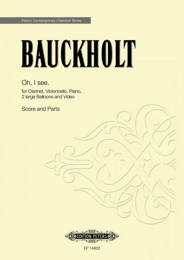 Oh, I See (score and parts)&nbsp;&nbsp;&nbsp;&nbsp;