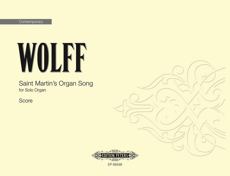 Saint Martin's Organ Song&nbsp;&nbsp;for organ&nbsp;&nbsp;