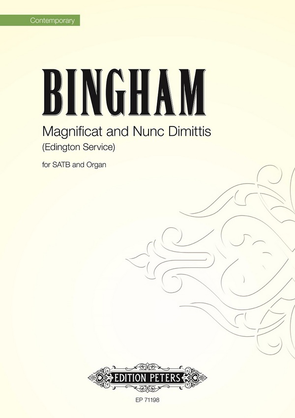 Mag. & Nunc. (Edington Service) SATB,org&nbsp;&nbsp;&nbsp;&nbsp;