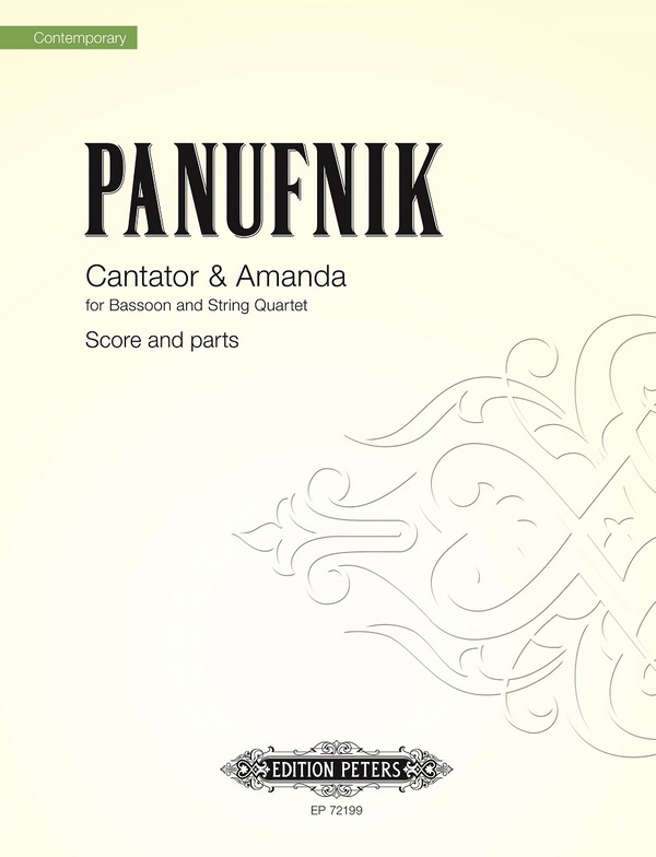 Cantator and Amanda (Bsn & Str Quartet)&nbsp;&nbsp;&nbsp;&nbsp;