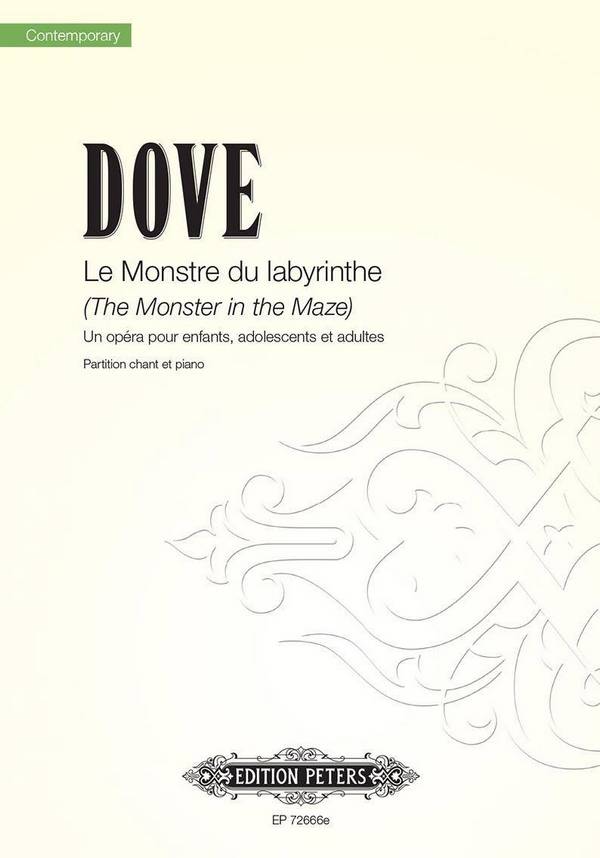 Le Monstre du labyrinth (vocal score)&nbsp;&nbsp;&nbsp;&nbsp;