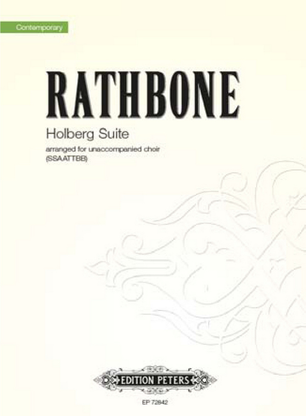 Holberg Suite arr. Rathbone (SSAATTBB)&nbsp;&nbsp;&nbsp;&nbsp;