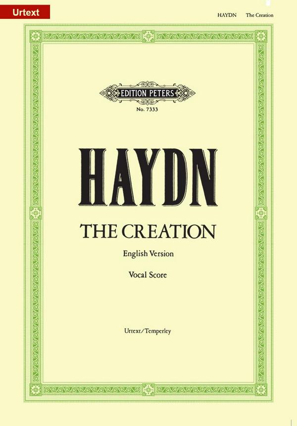 The Creation (Eng.) (vocal score)&nbsp;&nbsp;&nbsp;&nbsp;