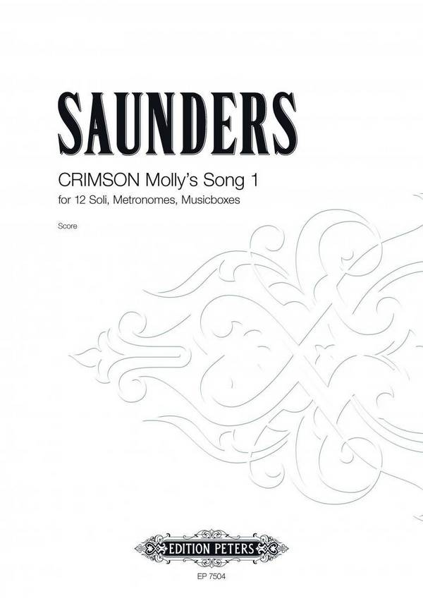CRIMSON - Molly's Song I (score)&nbsp;&nbsp;&nbsp;&nbsp;