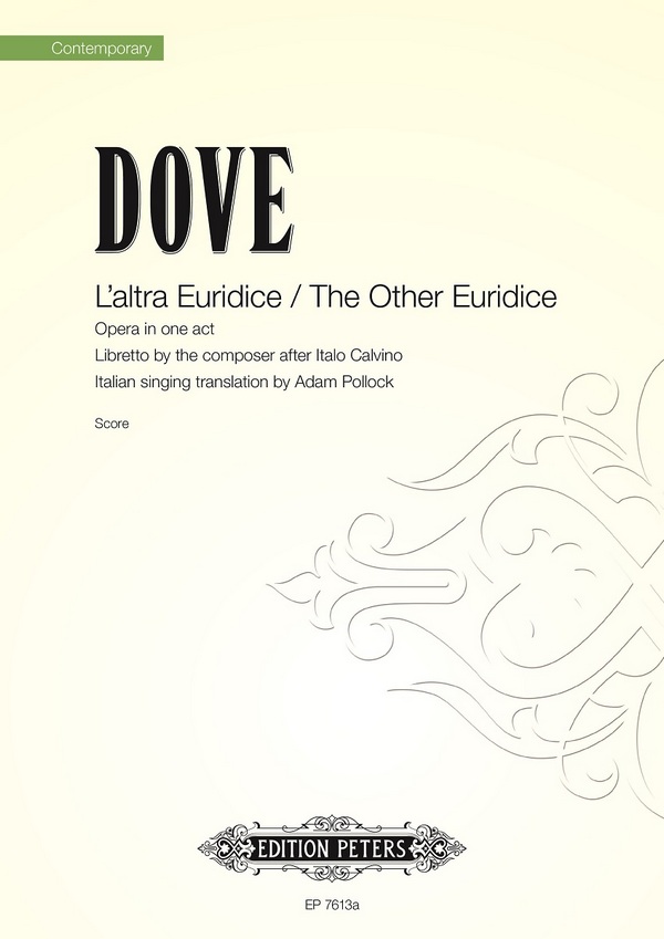 L'altra Euridice (score)&nbsp;&nbsp;&nbsp;&nbsp;
