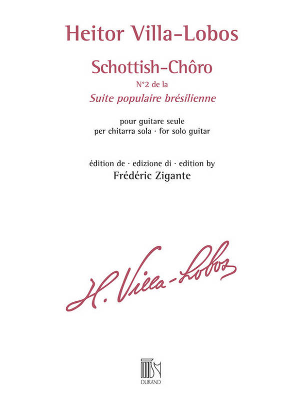 Schottish-Chôro  pour guitare seule   