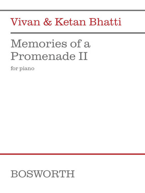 Memories of a Promenade II  for piano   