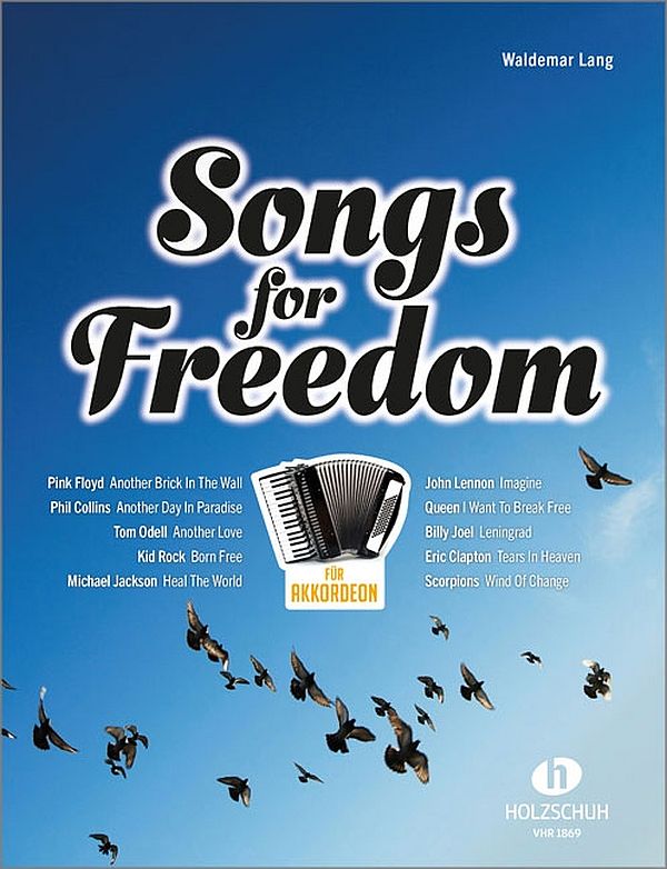 Songs for Freedom&nbsp;&nbsp;für Akkordeon&nbsp;&nbsp; 