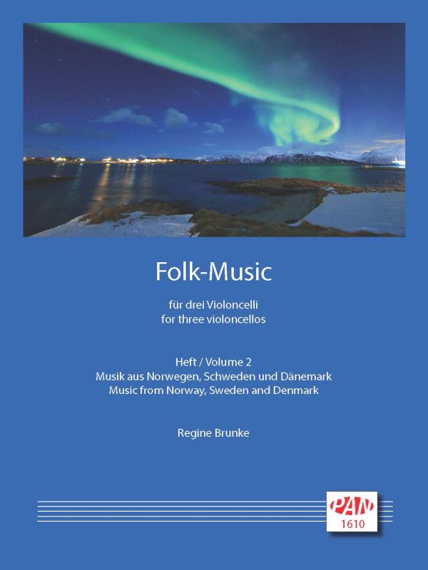 Folk-Music Vol.2&nbsp;&nbsp;für 3 Violoncelli&nbsp;&nbsp;Partitur und Stimmen
