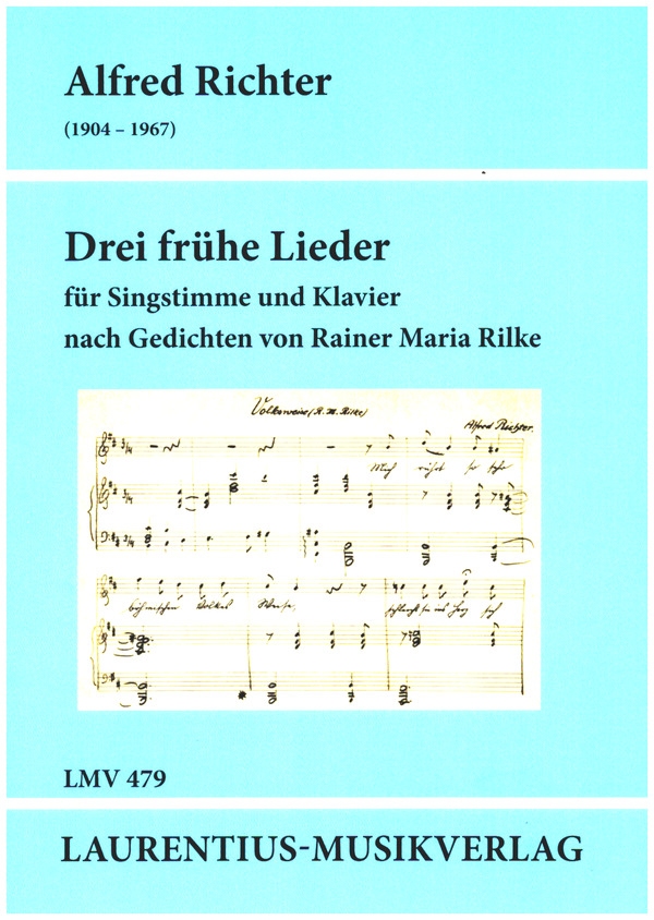 Drei frühe Lieder  für Singstimme und Klavier   
