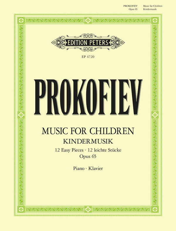 Music for Children op.65  für Klavier  