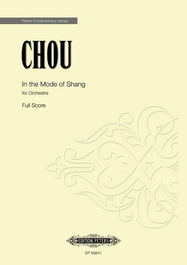 In the Mode of Shang&nbsp;&nbsp;for orchestra&nbsp;&nbsp;full score