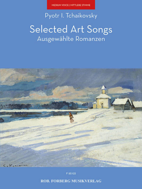 Selected Art Songs&nbsp;&nbsp;for medium voice and piano&nbsp;&nbsp; 