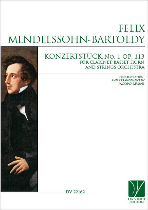 Konzertstück No. 1 Op. 113&nbsp;&nbsp;String Orchestra, Clarinet and Basset Horn&nbsp;&nbsp;Set